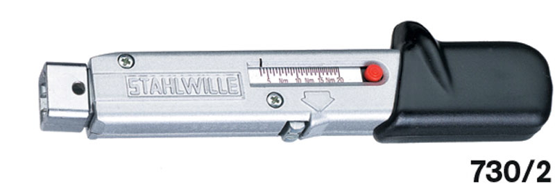 Stahlwille MANOSKOP 730 Clés de base avec attachement pour embouts 4-20 N m