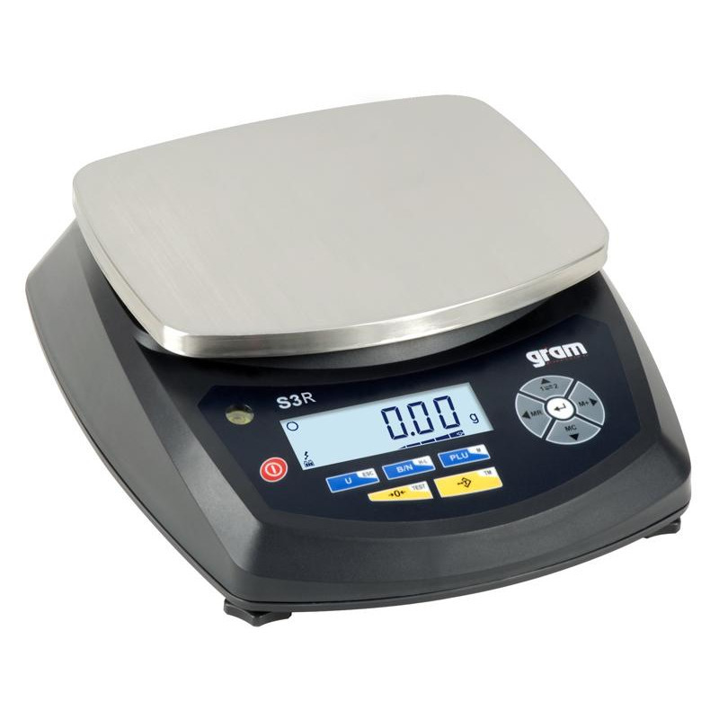 Balance de précision GRAM S3R-6KD,porté de 6000g ,précision de 0,1g et plateau de 170x150mm 