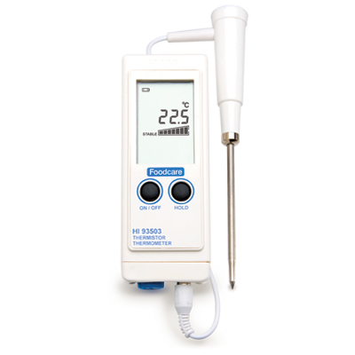 HANNA HI 93503 Thermomètre étanche avec sonde interchangeable