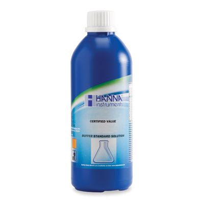 HANNA HI6003 Solution tampon pH 3,000, flacon 500 mL, Précision +/- 0,002 pH certificat d'analyse