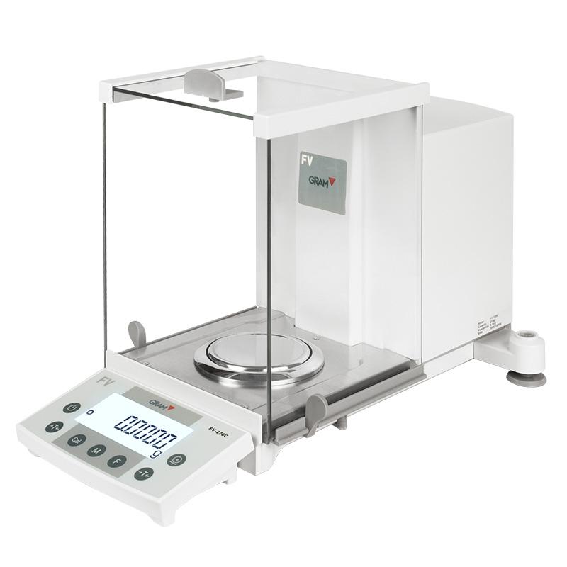 Balance analytique GRAM FV-220, Capacité 220 g, Résolution 0,1 mg. Étalonnage externe.