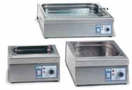 Bain marie Selecta pour eau et l' huile Precisterm 20 L, Temp Max 200°C, dimensions 20x58x42cm 