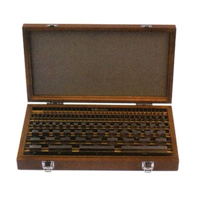 Jeux de cales parallèles en acier MITUTOYO 516-961-60 (CLASSE K) - GAUGE BLOCK Steel 47 Pcs