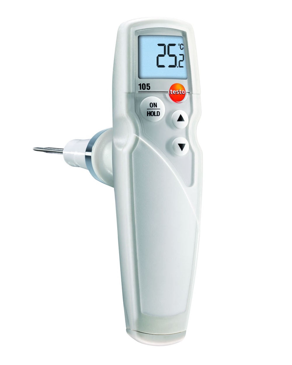 Thermomètre Testo 105 (0563 1051) avec pointe de sonde pour aliments conforme EN 13485