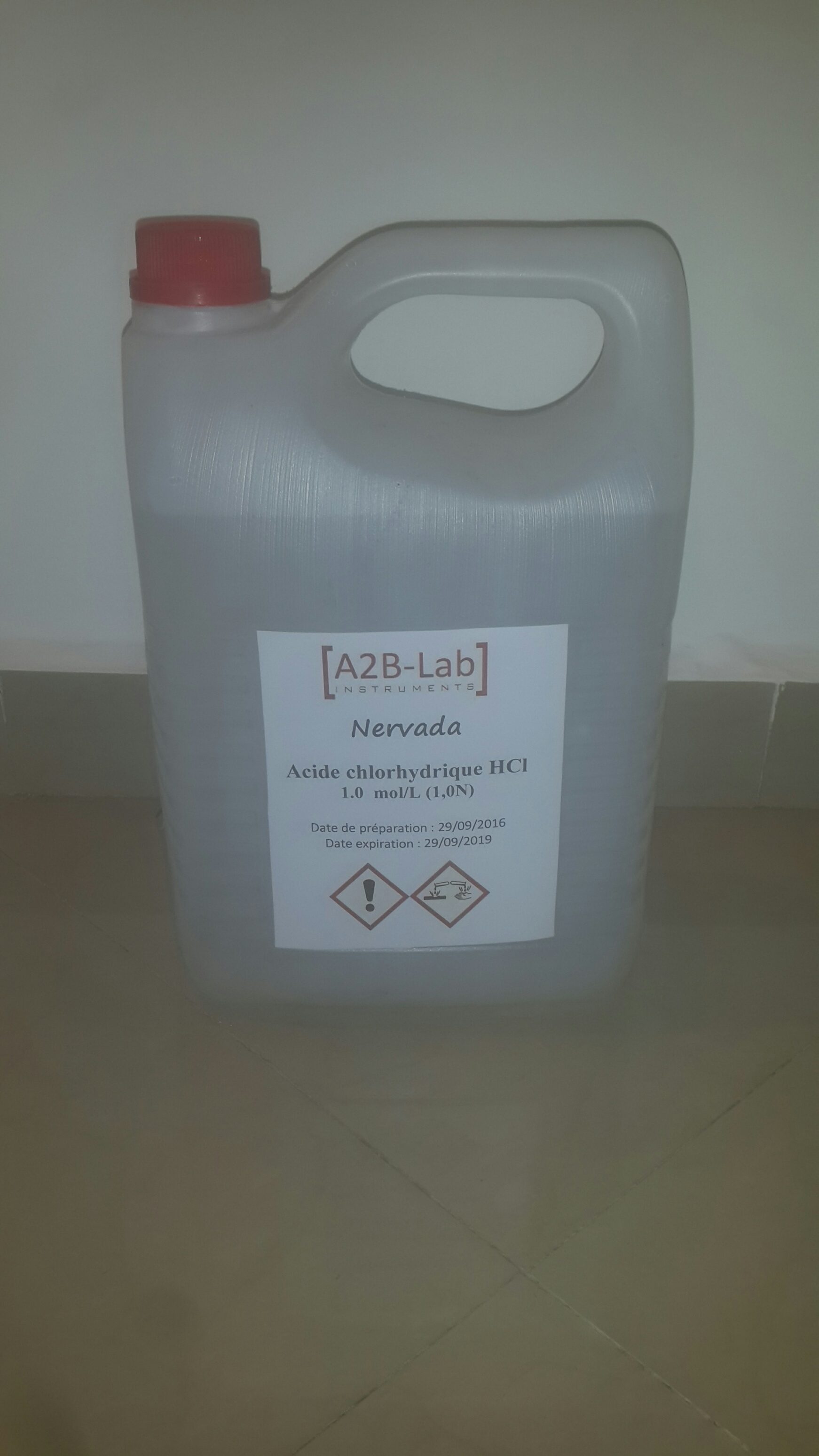 Acide chlorhydrique 1N (5L)