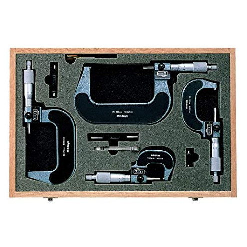 Jeu de micromètres Mitutoyo 193-902 de 0 à 100 mm