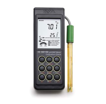 HANNA HI 98150 pH mètre électronique portable