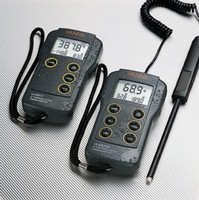 Thermomètre thermocouple type K, J, T  imperméable avec fonction de calibration  et écran éclairé