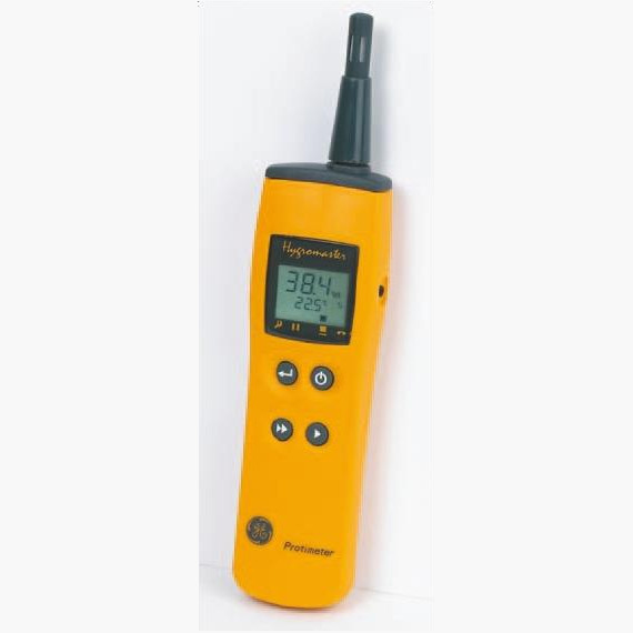 Hygromètre de poche 610 à sonde intégrée pour la mesure de l'humidité /  point de rosée / température