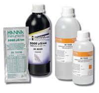 Hanna Solution d’étalonnage, 1413 µS/cm, flacon de 460 mL. avec certificat d analyse