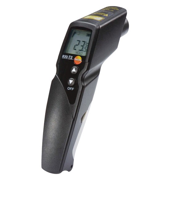 Testo 830-T2 SET, thermomètre infrarouge avec marquage visée laser